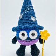 Crochet Amigurumi Wizard Soot Sprite Pattern 6