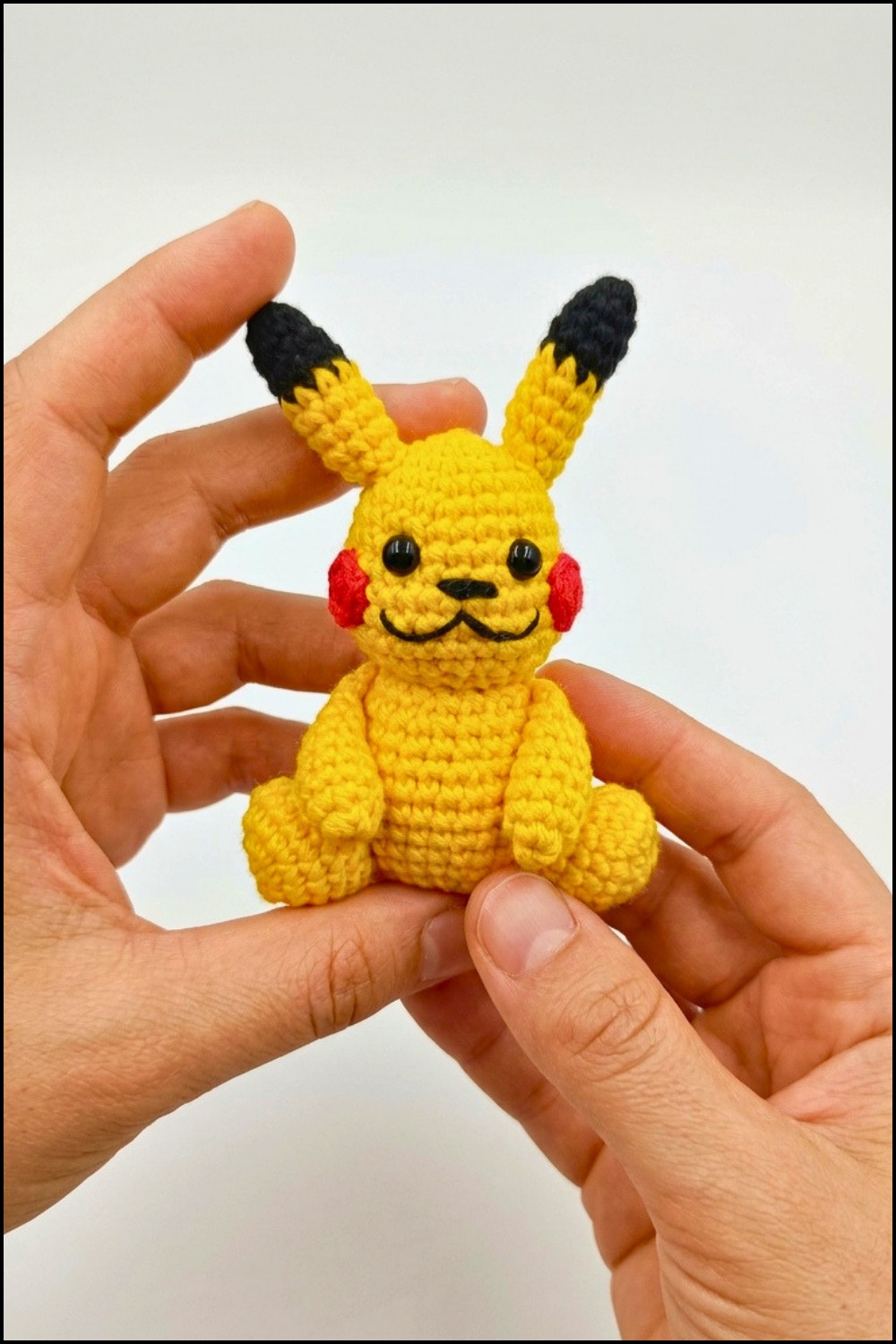 Crochet Amigurumi pikachu Pattern 6
