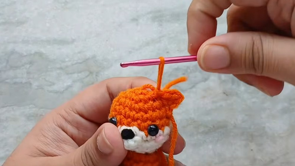 Crochet Baby Fox Pattern 4