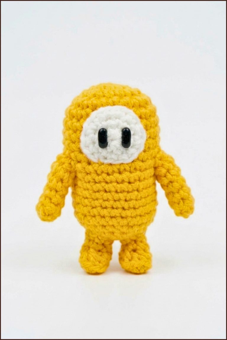 Crochet Fall Guys Pattern 6
