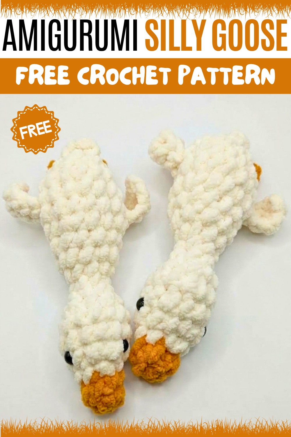 Crochet Silly Goose Pattern
