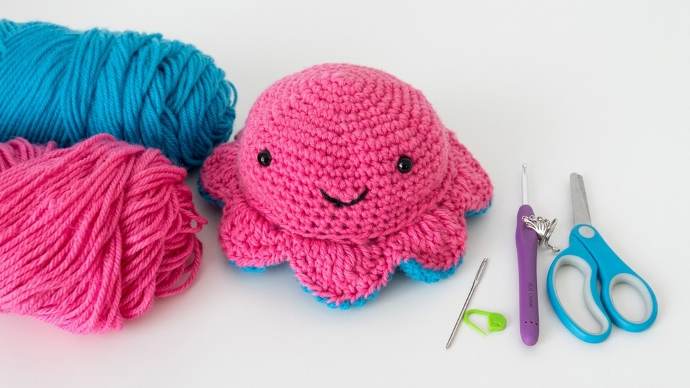 Crochet Amigurumi Reversible Octopus Pattern 5