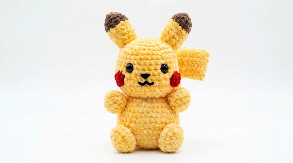 Crochet Amigurumi Pikachu Pattern 5