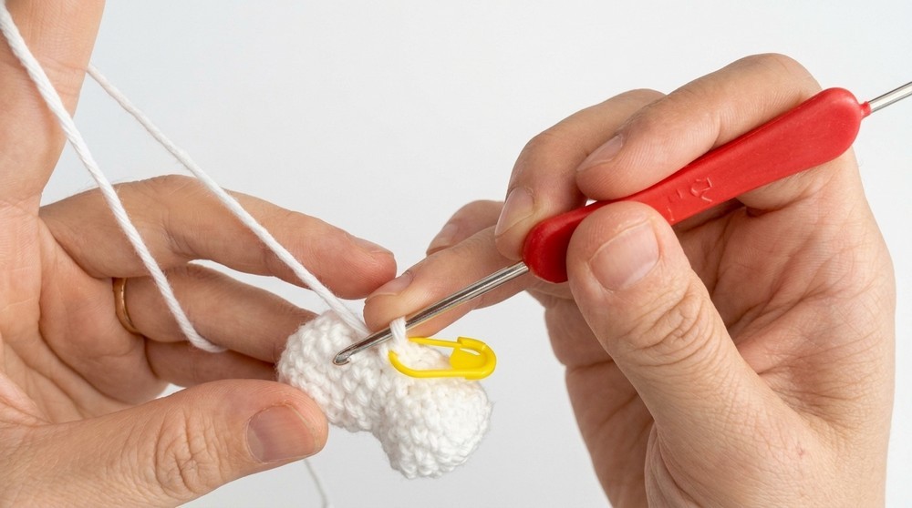 Crochet Amigurumi Bear Heart Pattern 4
