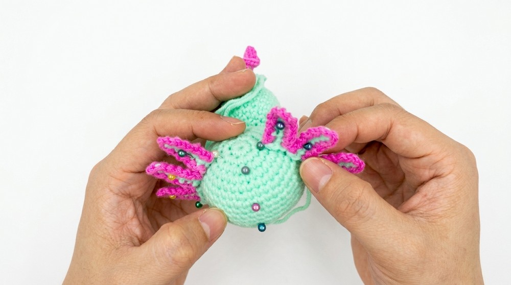 Crochet Amigurumi Axolotl Pattern 4