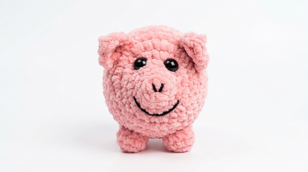 Crochet Amigurumi Cute Pig Pattern 5