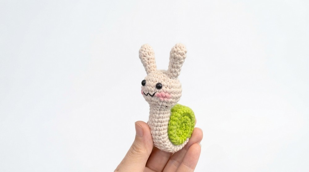 Crochet Amigurumi Snail Pattern 5
