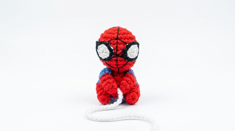Crochet Amigurumi Spider-man Pattern 5