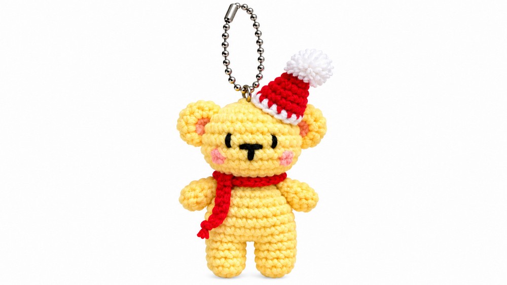 Crochet Amigurumi Bear Santa Hat Pattern 5