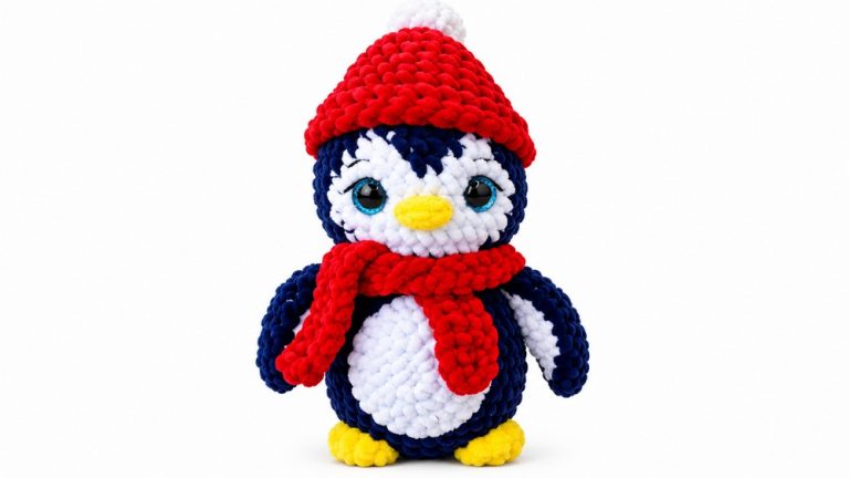 Crochet Amigurumi Penguin Pattern 5