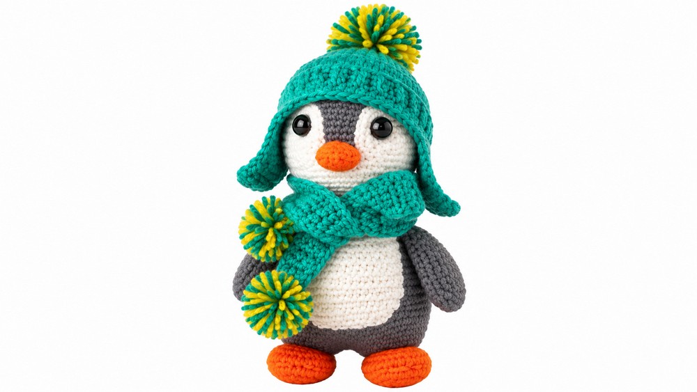 Crochet Amigurumi Penguin Pattern 5