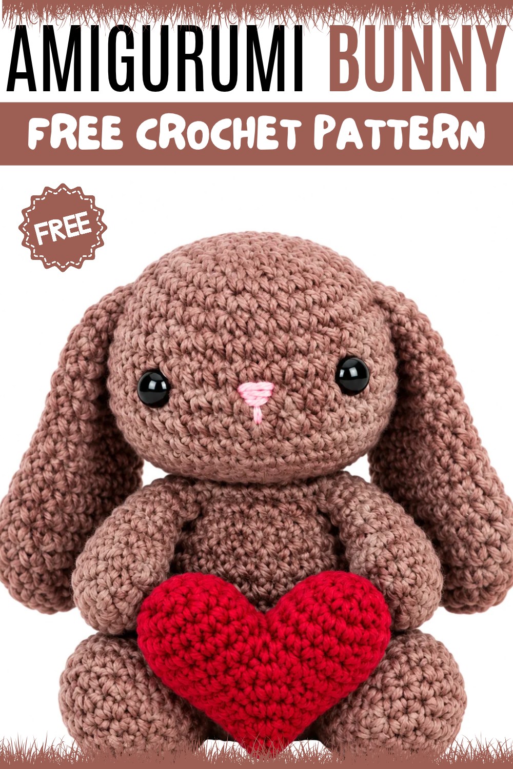 Crochet Amigurumi Bunny Pattern
