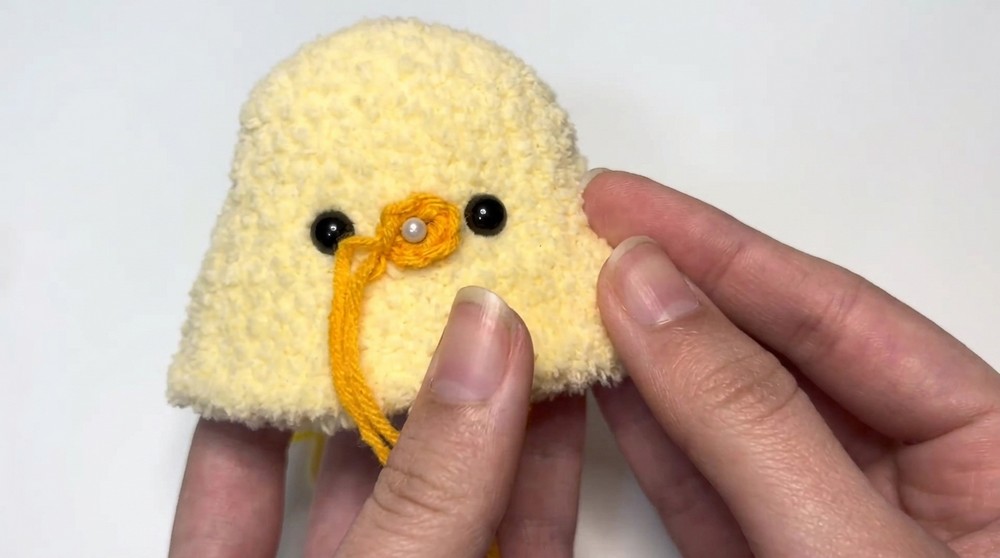 Crochet Amigurumi Chick With Frog Hat Pattern 2