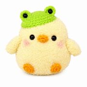 Crochet Amigurumi Chick With Frog Hat Pattern 5
