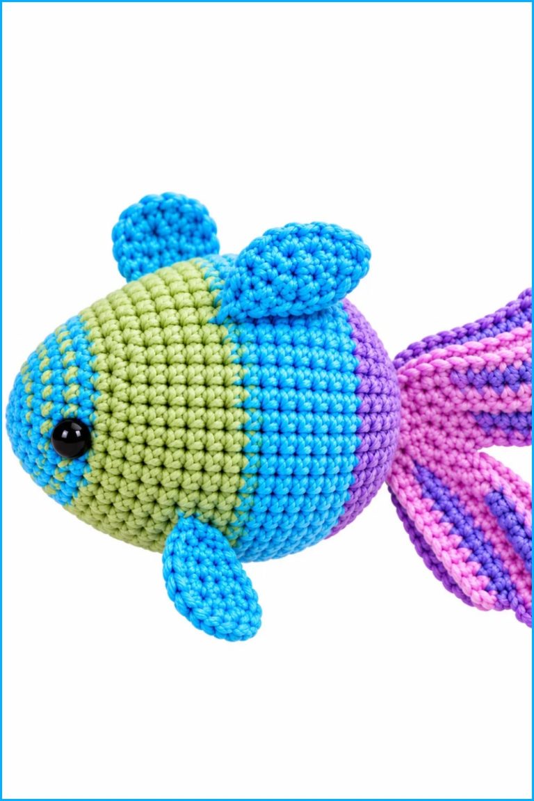 Crochet Amigurumi Fish Pattern 6