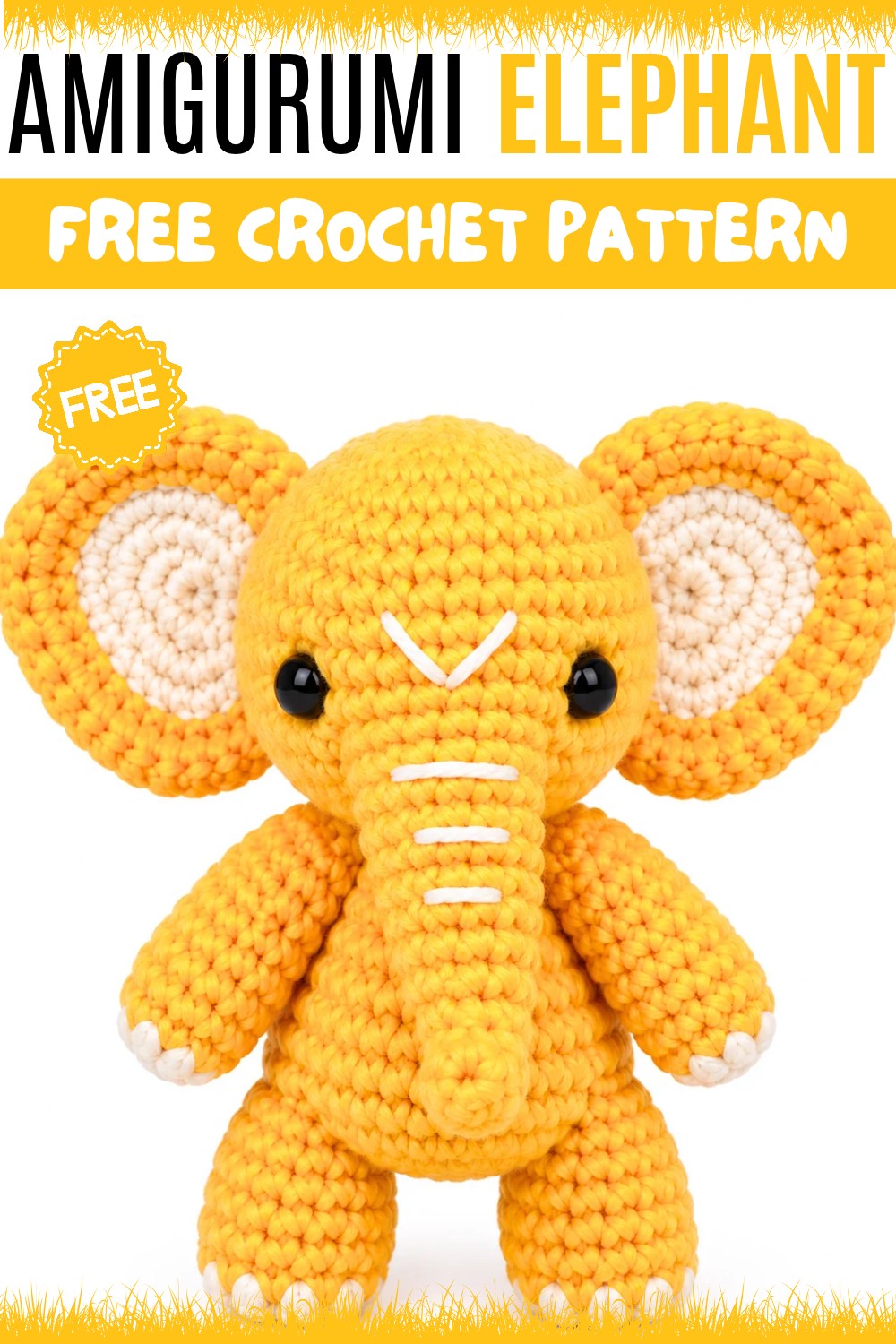 Crochet Amigurumi Elephant Pattern
