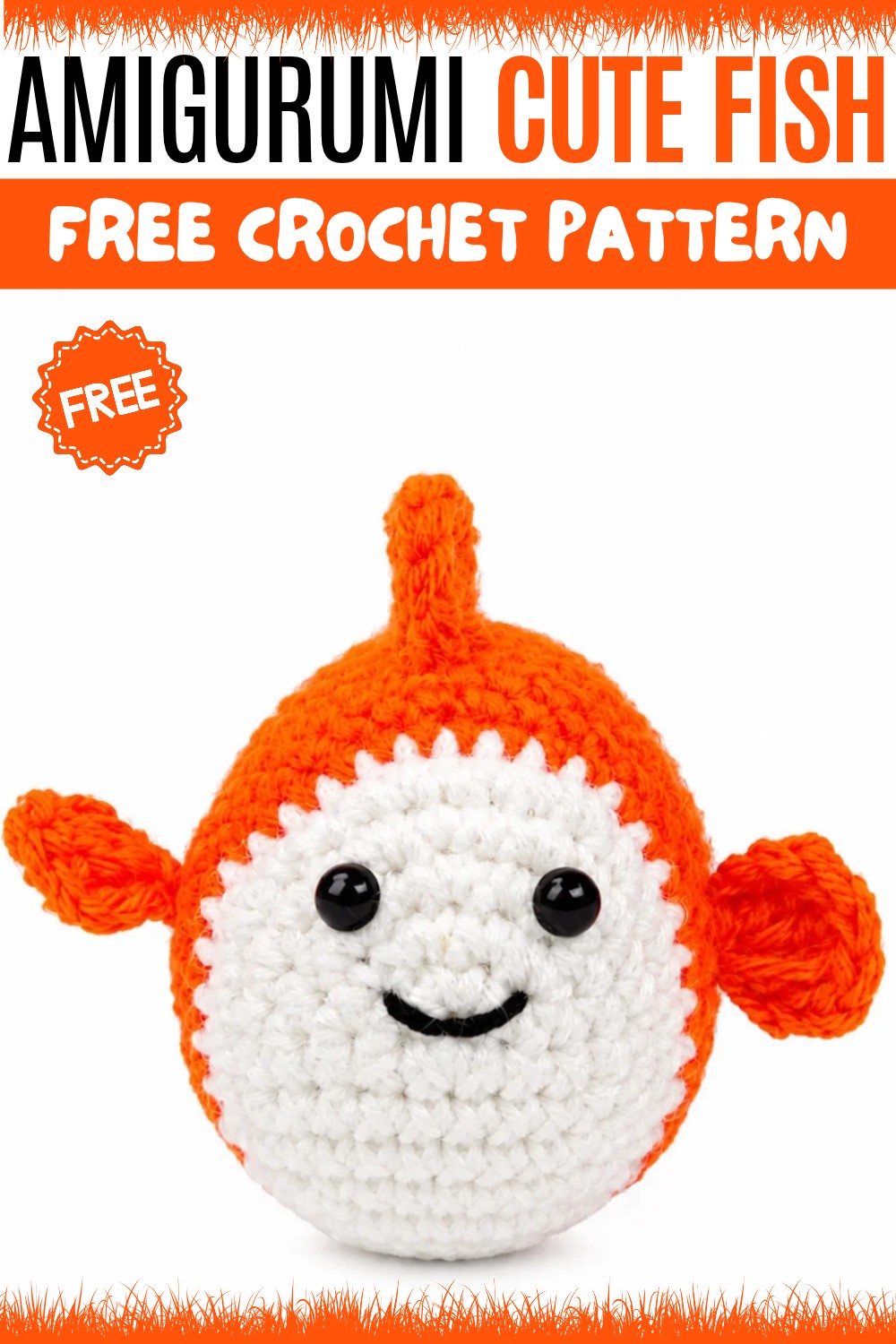 Crochet Amigurumi Fish Pattern