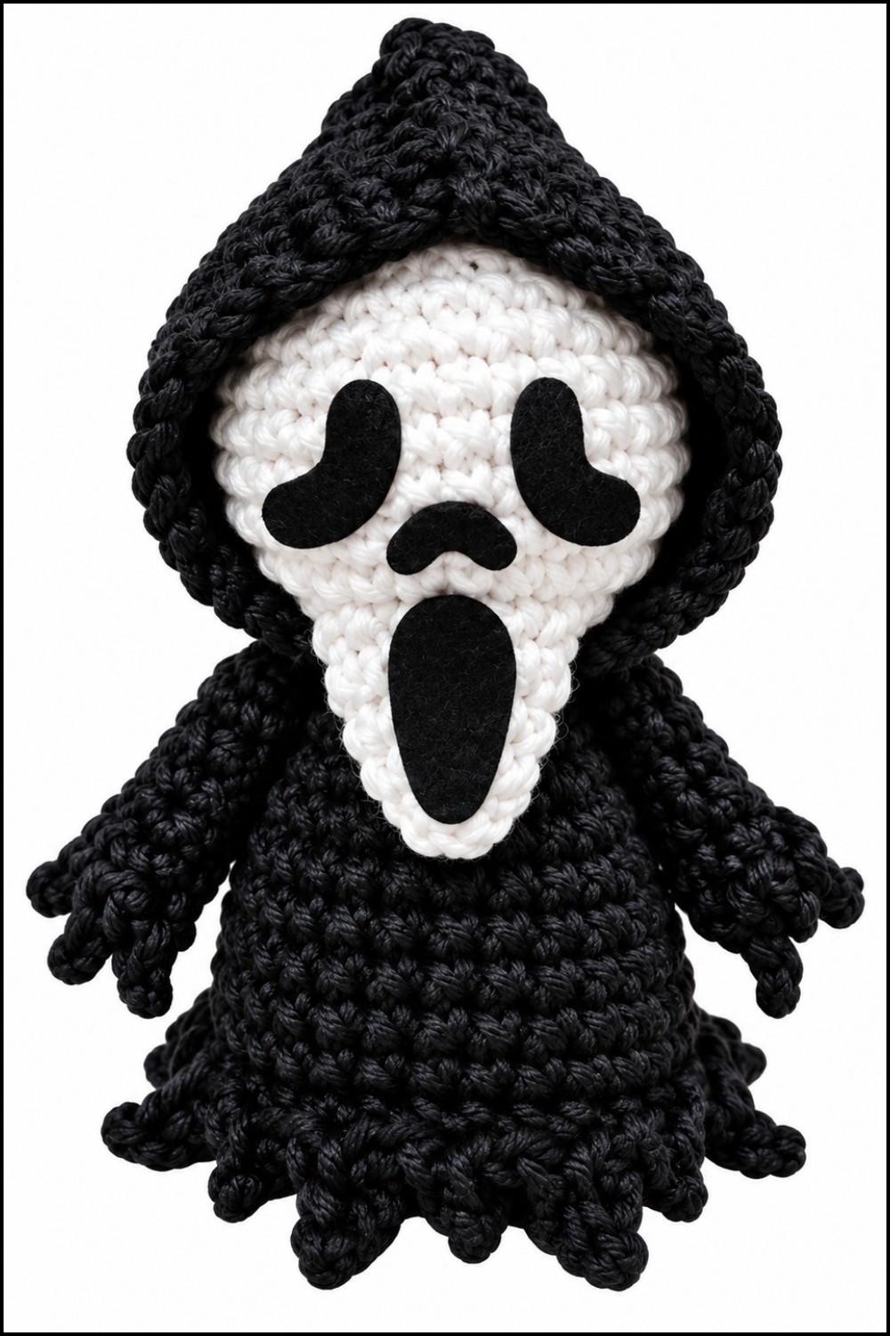 Crochet Amigurumi Ghostface Pattern 6