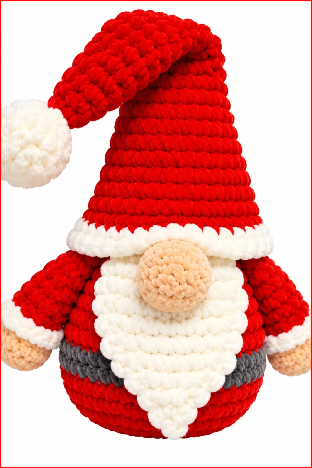 Crochet Amigurumi Gnome Pattern 6