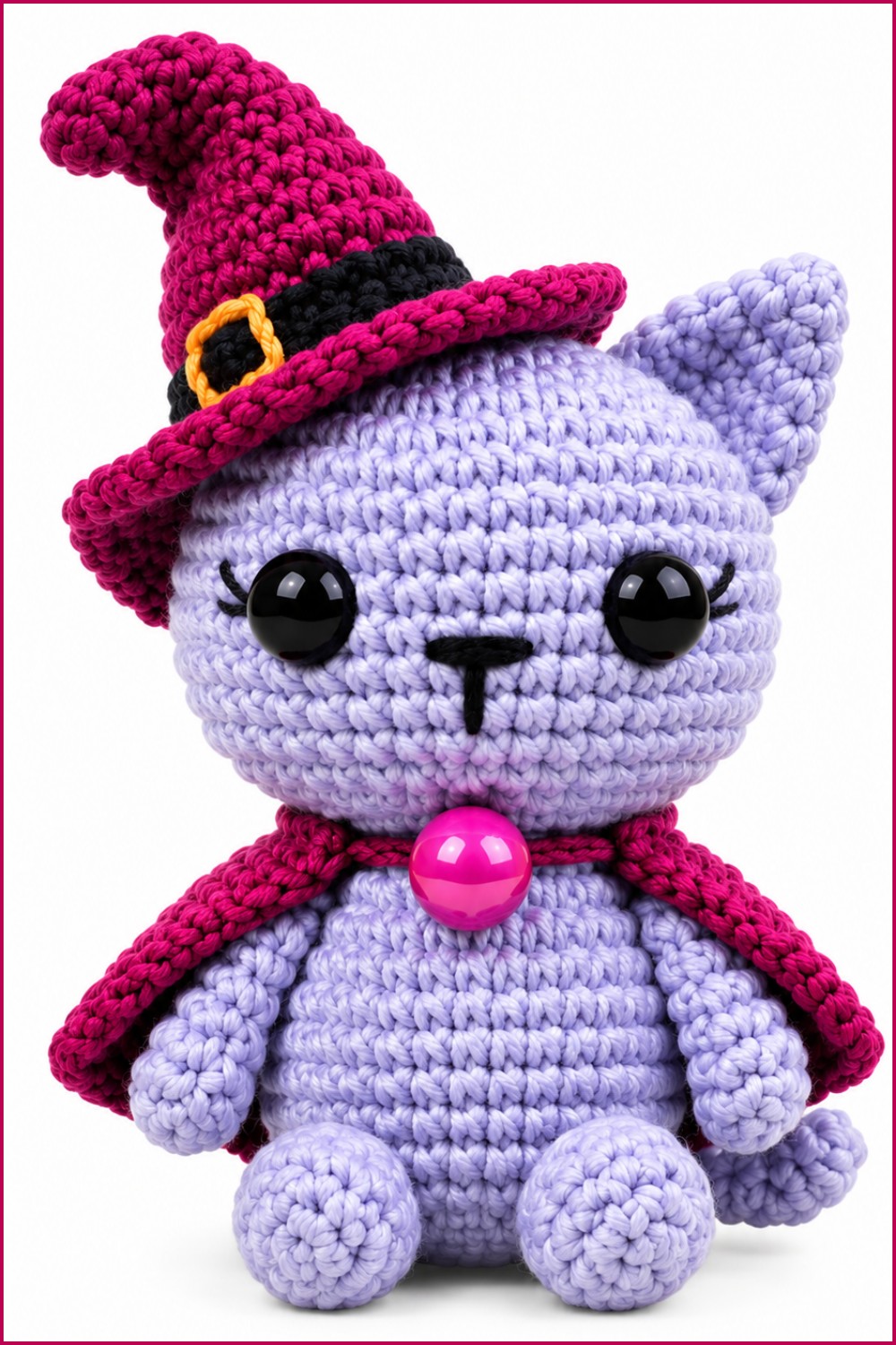Crochet Amigurumi Halloween Cat Pattern 6
