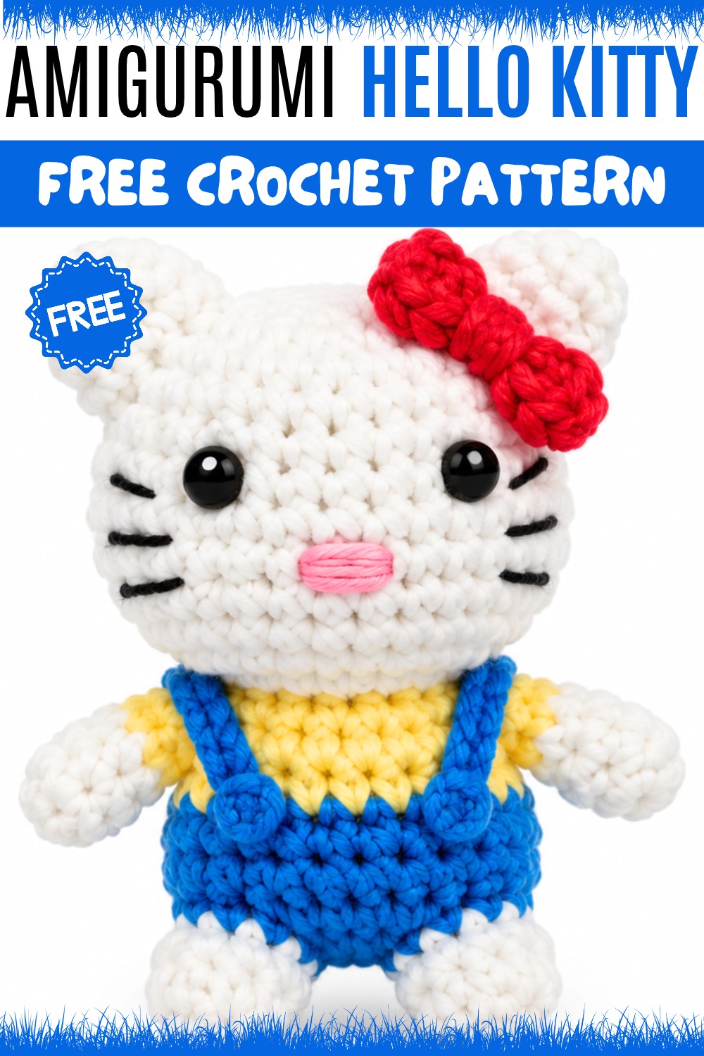 Crochet Amigurumi Hello Kitty Pattern