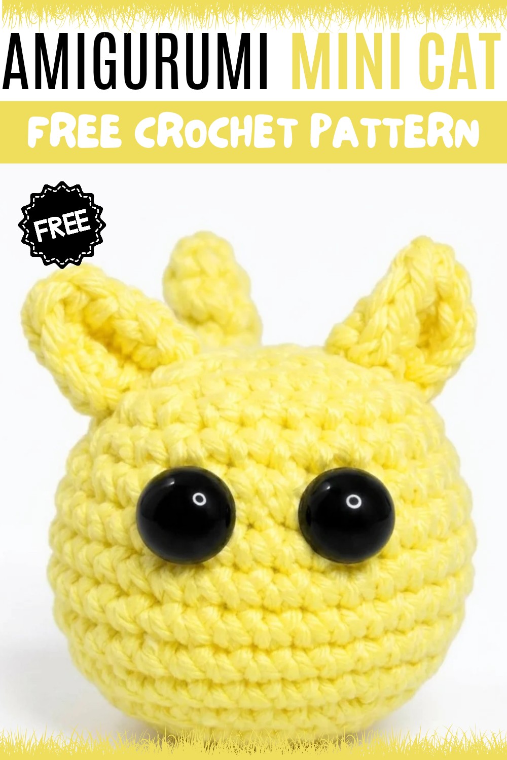 Crochet Amigurumi Mini Cat Pattern