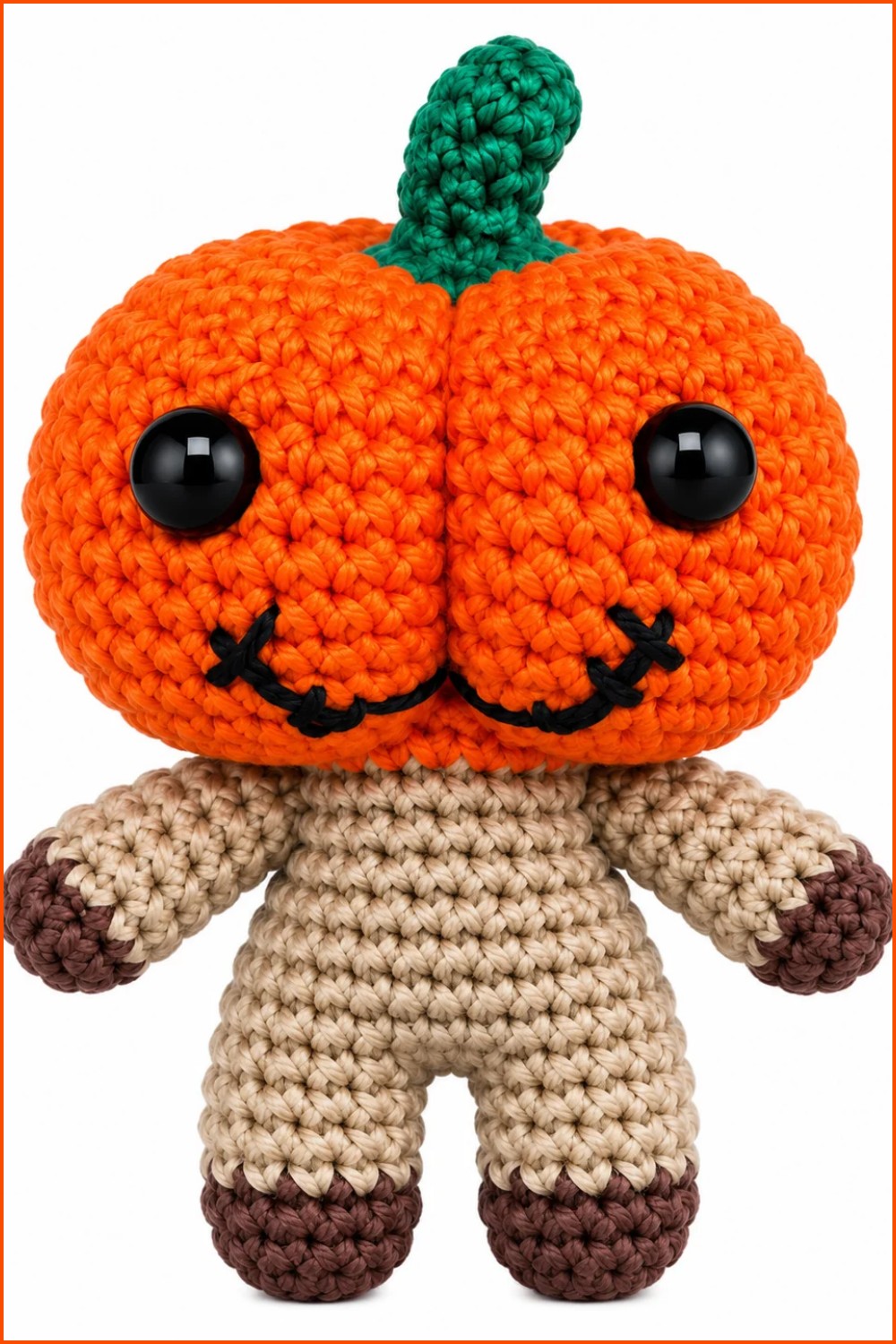 Crochet Amigurumi Pumpkin Doll Pattern 6
