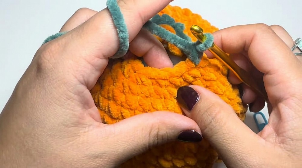 Crochet Amigurumi Pumpkin Pattern 3