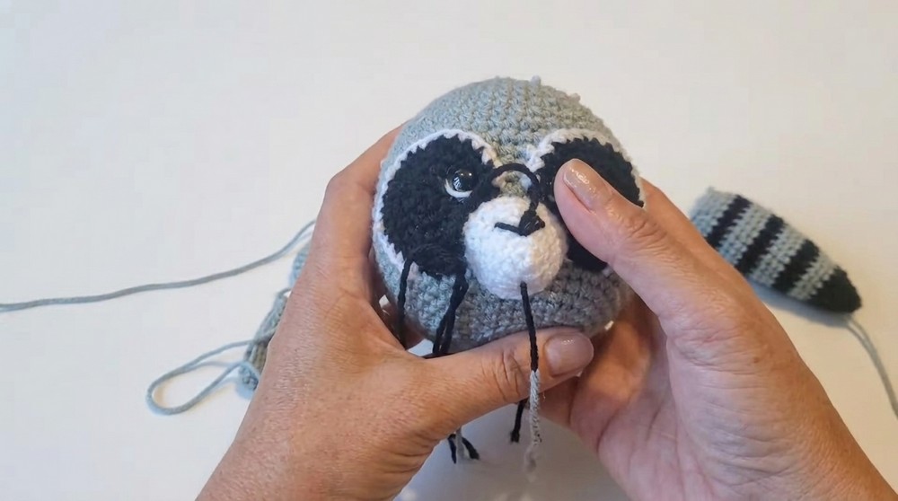 Crochet Amigurumi Raccoon Pattern 3