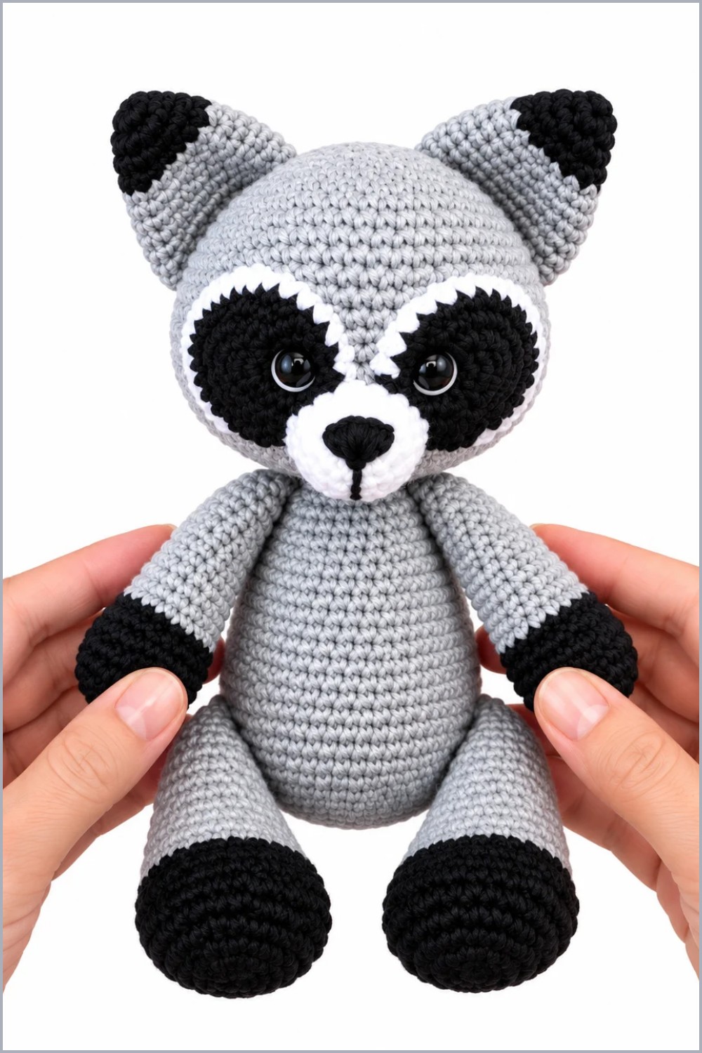 Crochet Amigurumi Raccoon Pattern 6