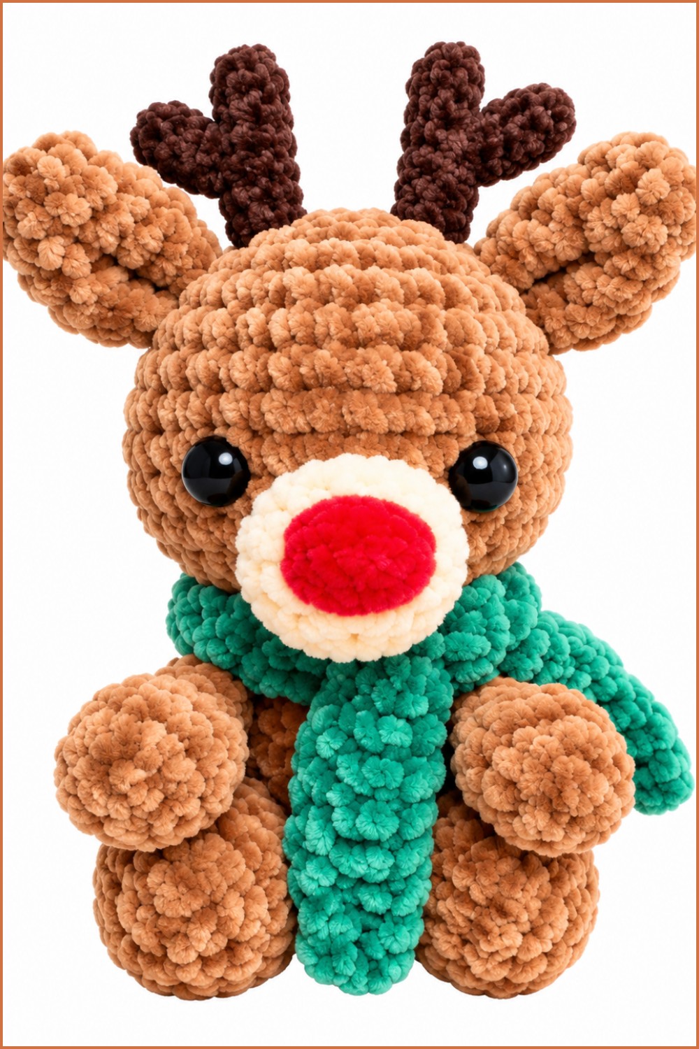 Crochet Amigurumi Reindeer Pattern 6
