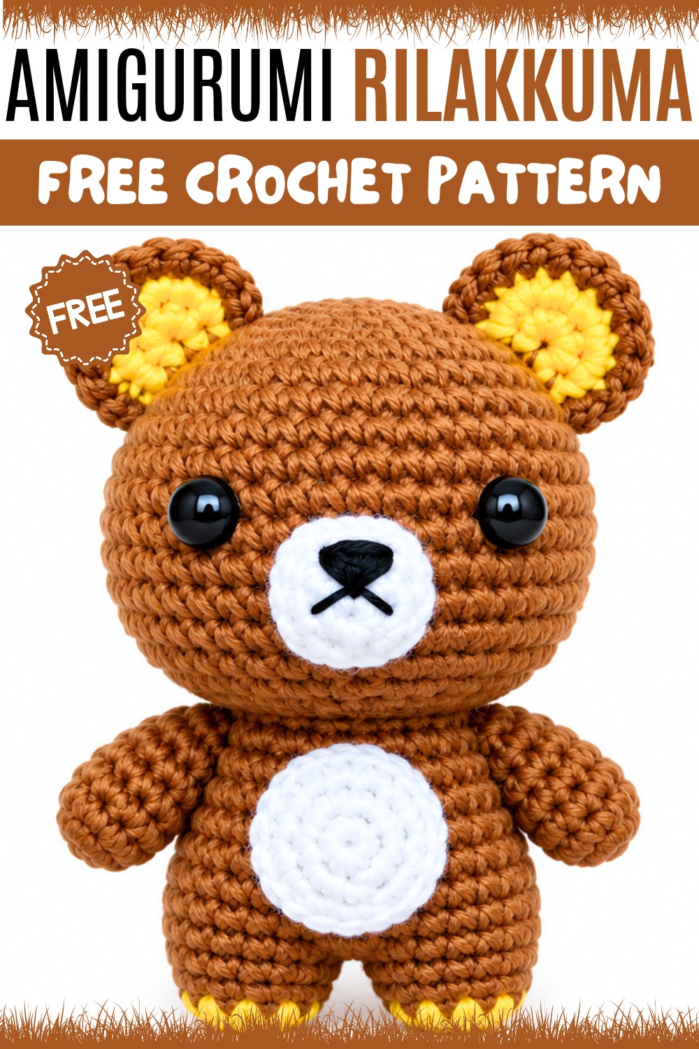 Crochet Amigurumi Rilakkuma Pattern