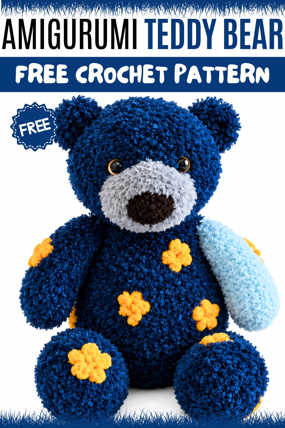Crochet Amigurumi Teddy Bear Pattern