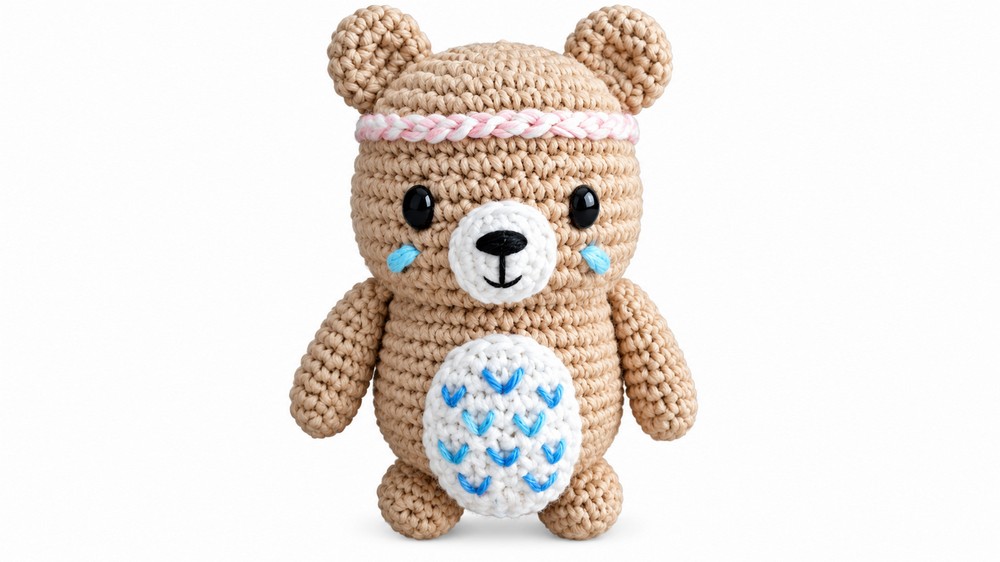 Crochet Amigurumi Teddy bear Pattern 5