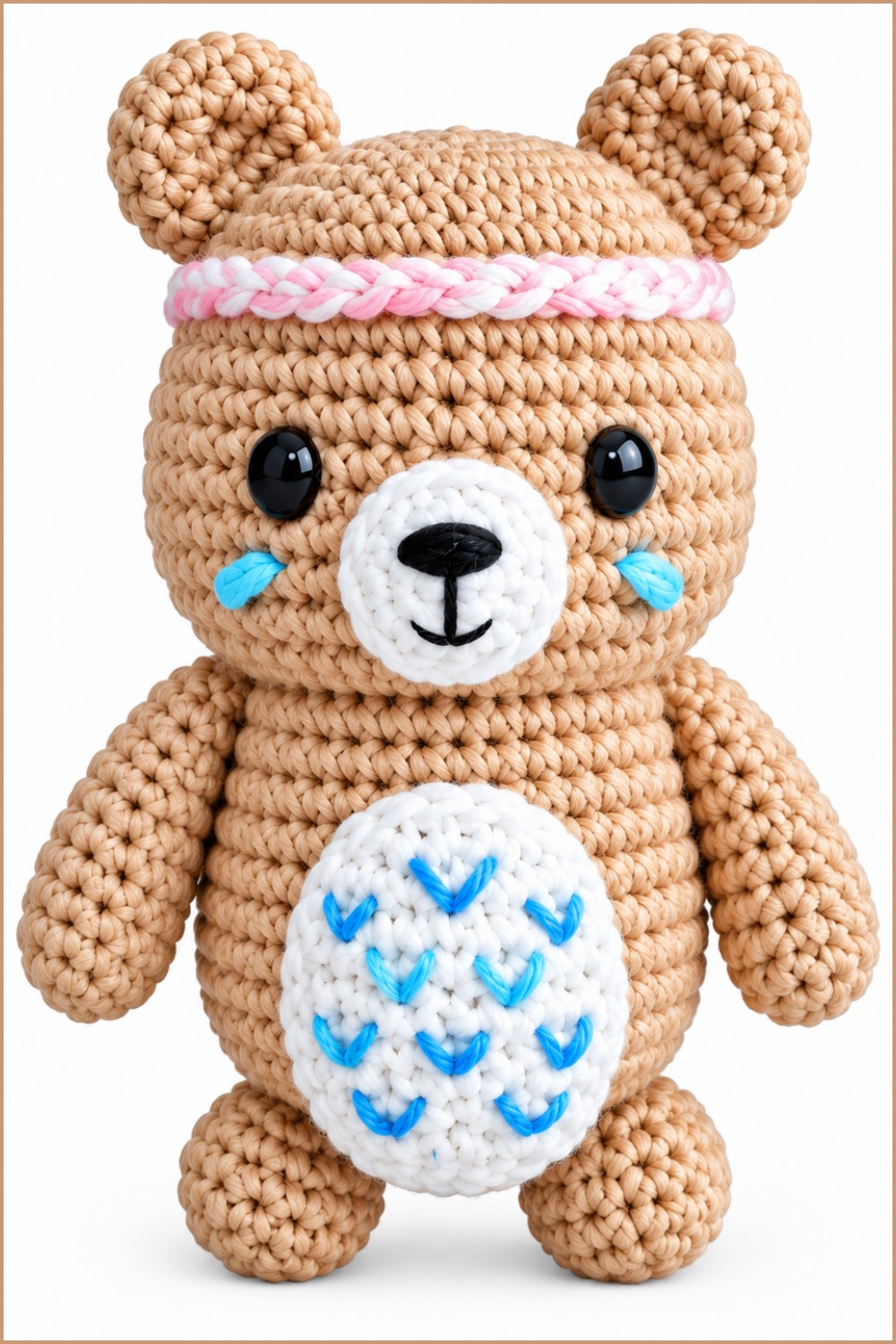 Crochet Amigurumi Teddy bear Pattern 6