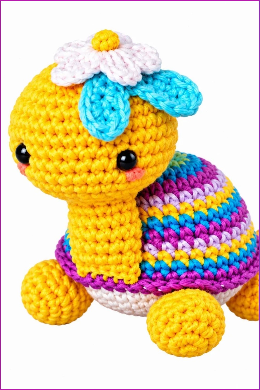 Crochet Amigurumi Turtle Pattern 6