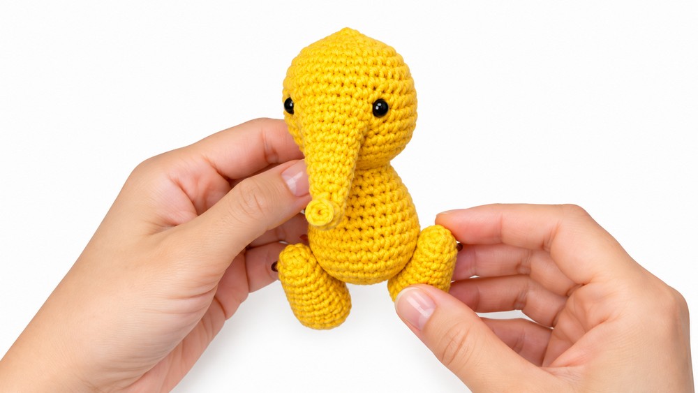 Crochet Amigurumi Elephant Pattern 4