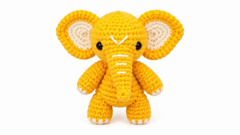 Crochet Amigurumi Elephant Pattern 5