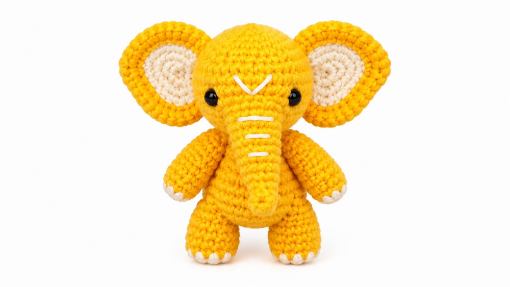 Crochet Amigurumi Elephant Pattern 5