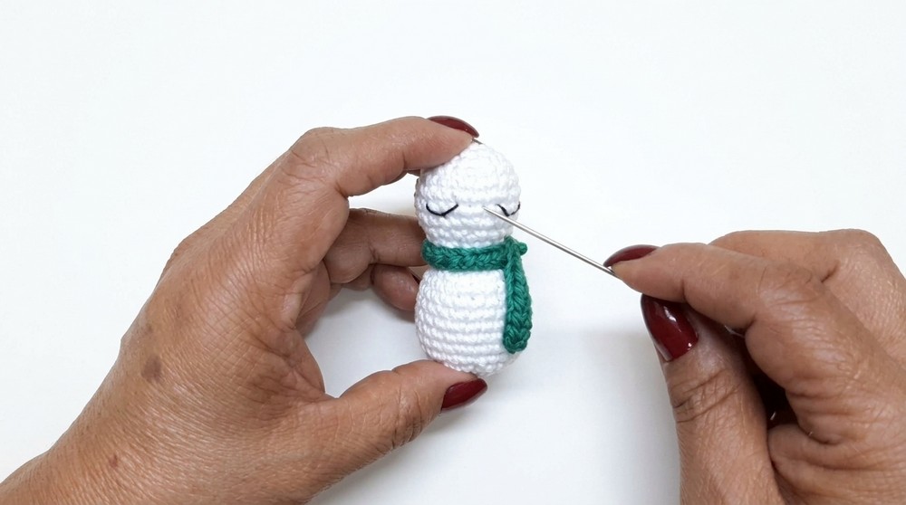 Crochet Amigurumi Snowman Pattern 3