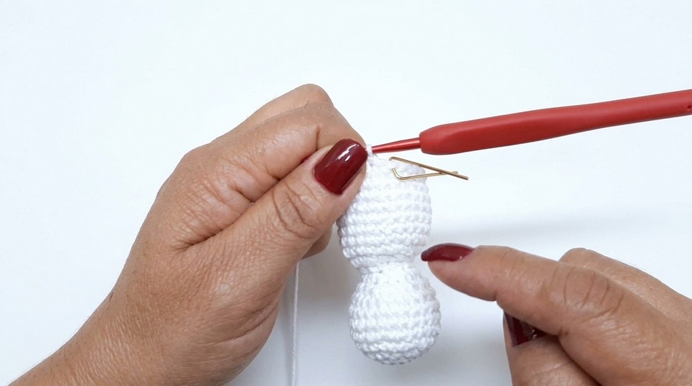 Crochet Amigurumi Snowman Pattern 2