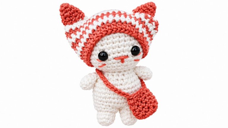 Crochet Amigurumi Cute Mini Cat Pattern 5