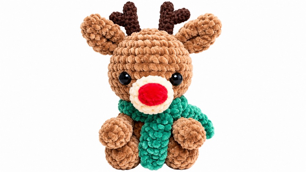 Crochet Amigurumi Reindeer Pattern 5