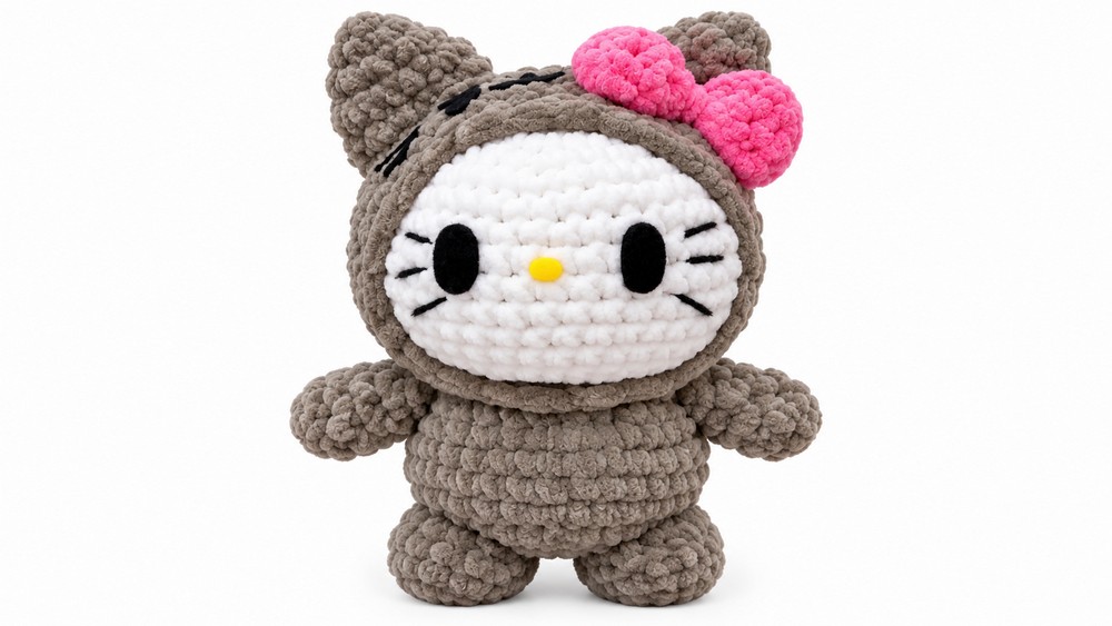 Crochet Amigurumi Hello Kitty Pattern 5