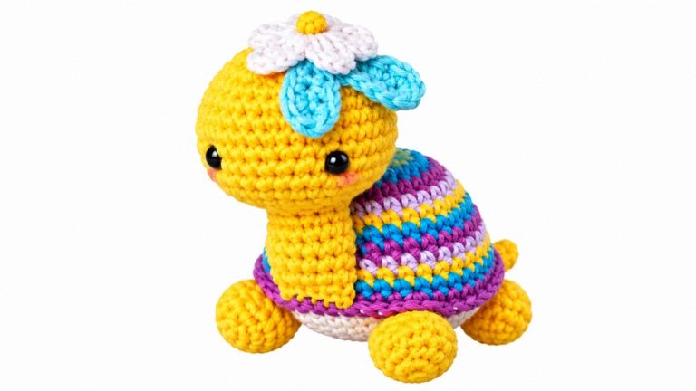 Crochet Amigurumi Turtle Pattern 5